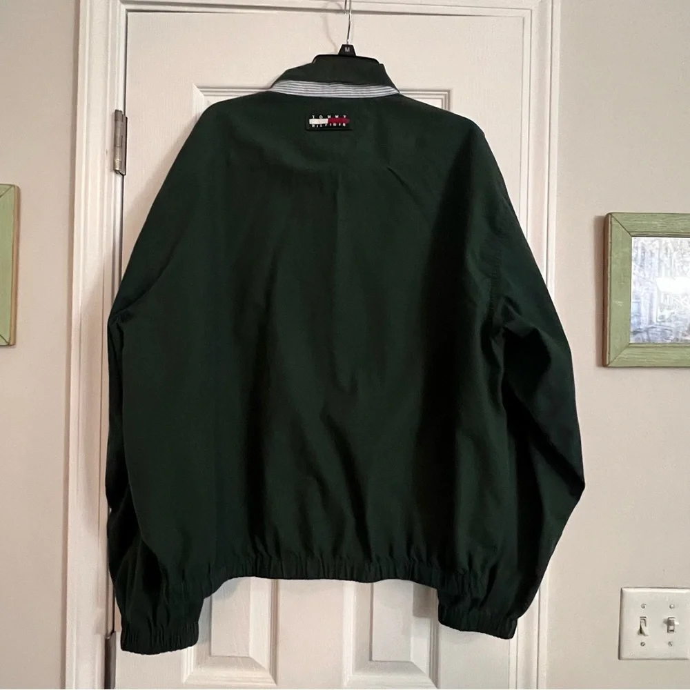 Vintage 1990s Tommy Hilfiger Harrington Crest Jacket Men's Size XL - Picture 7 of 9